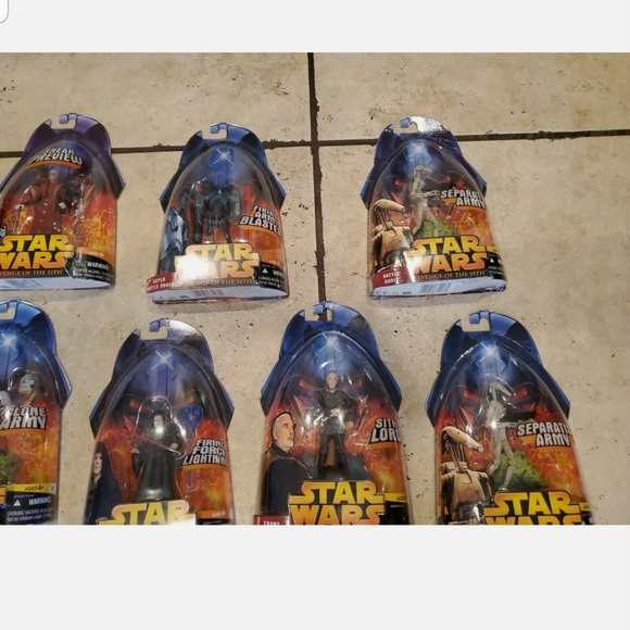 Star Wars Hasbro Revenge of the Sith ROTS 2005 Lot of 33 Set - Picture 8 of 9